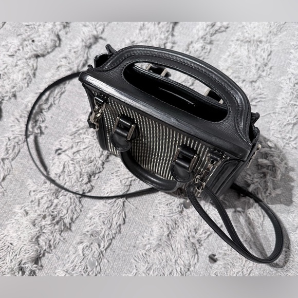 Alexander McQueen Heroine Mini Studded Leather Tote - Picture 8 of 16